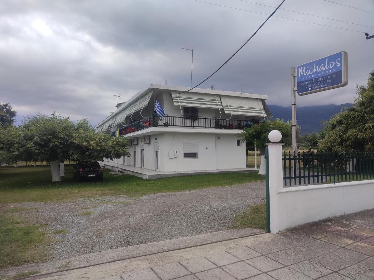 Michalos Apartments Paralía Skotínis Dış mekan fotoğraf